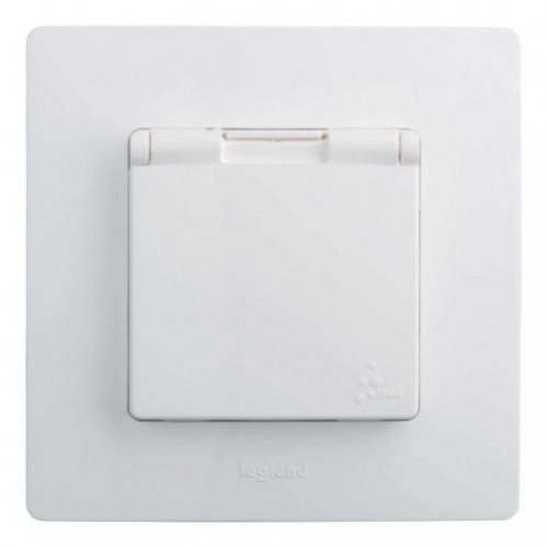0148107 КОНТАКТ ШУКО БЯЛ ПКОМ IP44 МЕХАНИЗЪМ 764531 NILOE