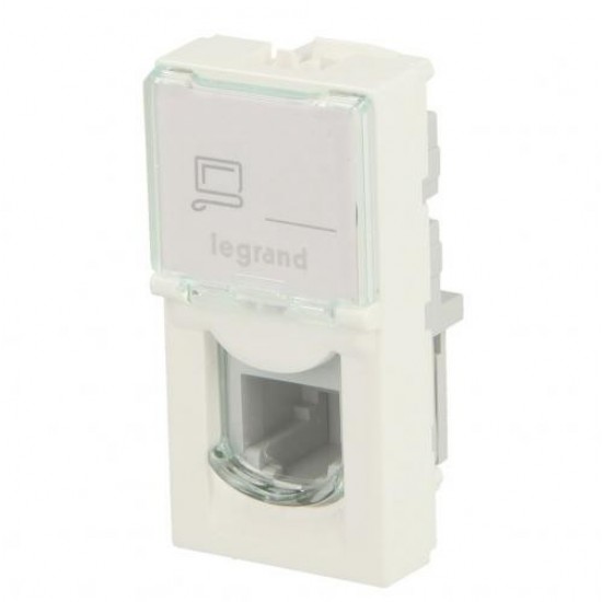 148256 LEGRAND РОЗЕТКА RJ45 FTP CAT 5eLCS2 1M MOSAIC 76552