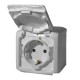 01488916 FORIX ПКОМ КОНТАКТ ШУКО IP44 БЯЛ 782373 LEGRAND 