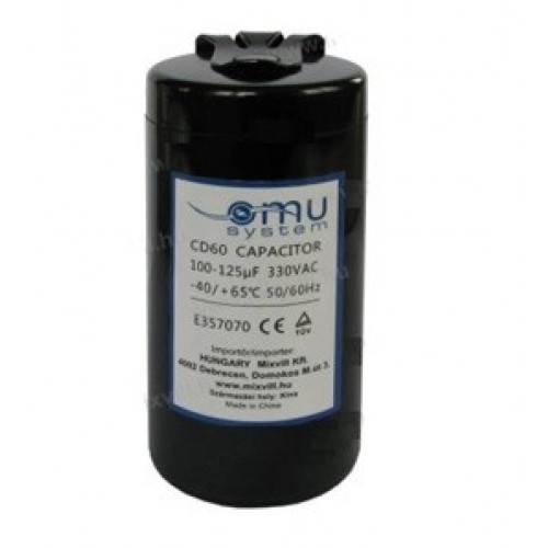 013229 КОНДЕНЗАТОР 2C 40-50mF ПУСКОВ 280V