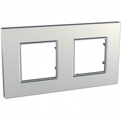 056465 QUADRO РАМКА-2 СРЕБРО MGU6.704.55