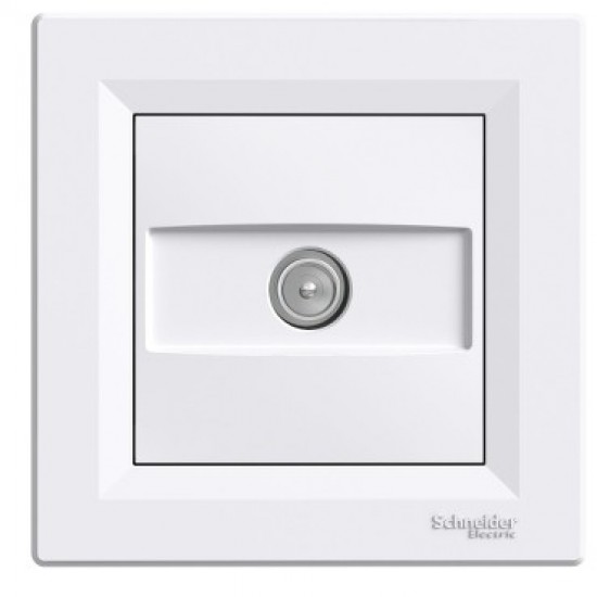 058006 ASFORA РОЗЕТКА ТЕЛЕВИЗИЯ TV БЯЛ EPH3200121