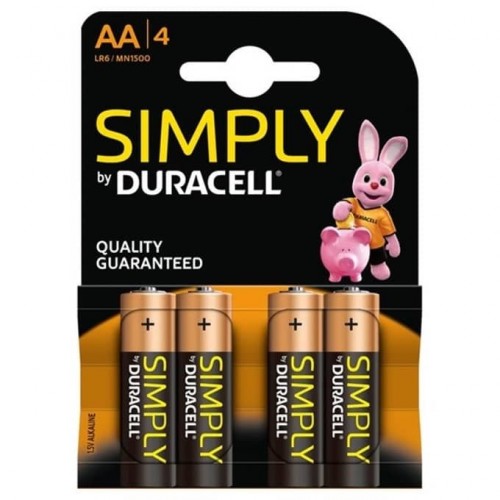 02200002 БАТЕРИЯ DURACELL R6 AA 1.5V