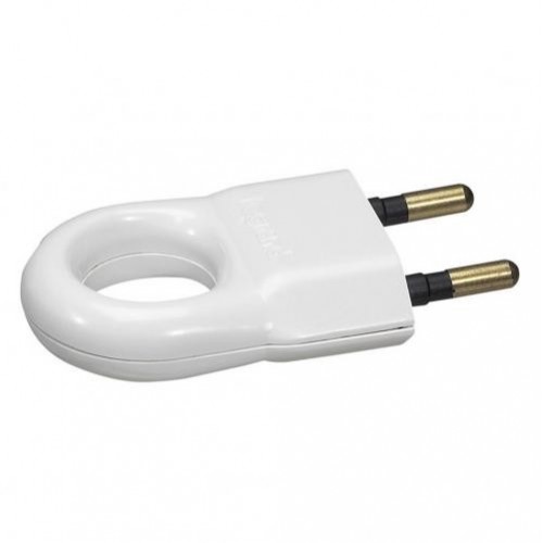 105000208 LEGRAND МИНИ ЩЕПСЕЛ 2P 6A БЯЛ С РИНГ 50162