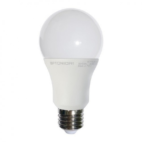 0181001102 1348 - 1351 LED КРУШКА Е27 8.5W 6400К СТУДЕНА СВЕТЛИНА A60 -OPTONICA