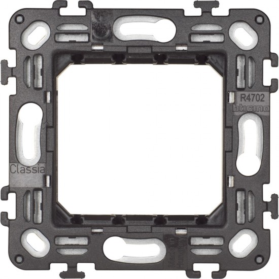 105000381 Bticino МОНТАЖНА РАМКА БЕЗ КРАЧЕТА - 2М R4702 CLASSIA LEGRAND