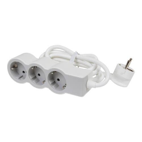 01479009 LEGRAND РАЗКЛОНИТЕЛ 3+3,0м КАБЕЛ БЯЛО/СИВО 694559