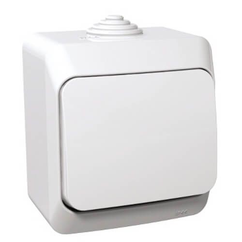 057006 CEDAR КЛЮЧ ЕДИНИЧЕН СХ.1 ПКОМ IP44 БЯЛ - WDE000510