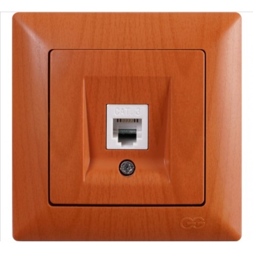 VISAGE РОЗЕТКА ТЕЛЕФОН RJ11 СВЕТЪЛ МАХАГОН - 409920