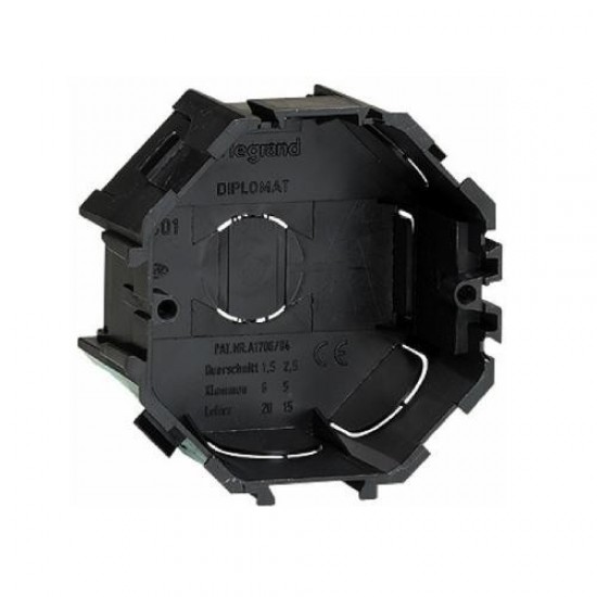 01419 LEGRAND КОНЗОЛА СГЛОБЯЕМА ЧЕРНА - 71Х71Х40 - 31301 