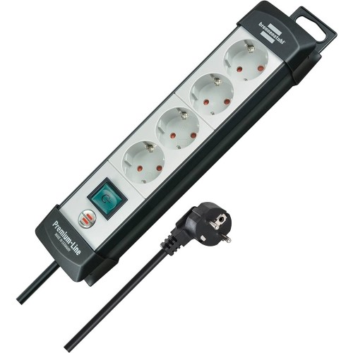 2400006497 BRENNENSTUHL РАЗКЛОНИТЕЛ ЧЕТВОРЕН PREMIUM-LINE 4+1,8м С КЛЮЧ ЧЕРЕН/СИВ