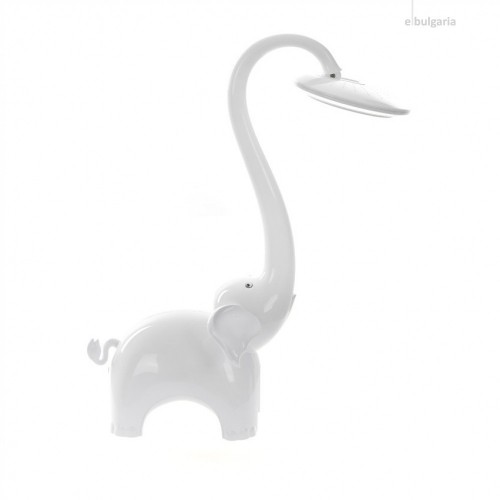 0120000003174 EL 1985 WH LED НАСТОЛНА ЛАМПА 8W СЛОН ДИМИРАЩА БЯЛА 350lm
