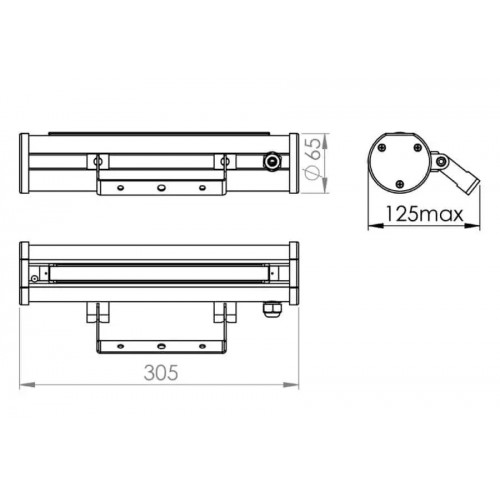 03090 АТРА ПРОЖЕКТОР 20W SMD SAMSUNG 4000K L300