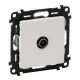 105164 VALENA LIFE ТЕЛЕВИЗИОННА РОЗЕТКА TV 2400MHz 1.5dB БЯЛ  753151 LEGRAND