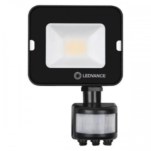 207813021 LED ПРОЖЕКТОР ЧЕР 10W+СЕНЗОР 4000K 1000lm IP65 - COMPACT - LEDVANCE