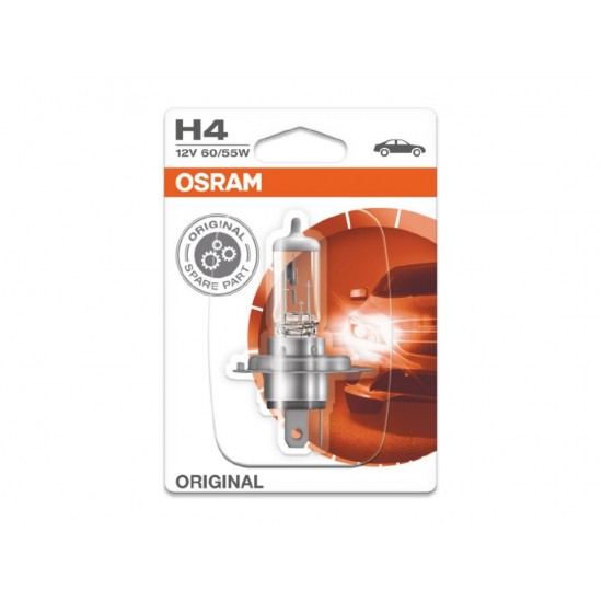 64193 АВТО ЛАМПА БЛИСТЕР H4 12V 60/55W P43t OSRAM 64193