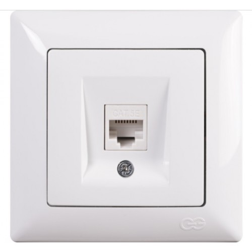 01606 VISAGE РОЗЕТКА КОМПЮТЪР RJ45 БЯЛ - 408130