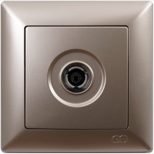 016150 VISAGE РОЗЕТКА ТЕЛЕВИЗИЯ TV БЕЖОВ - 409722