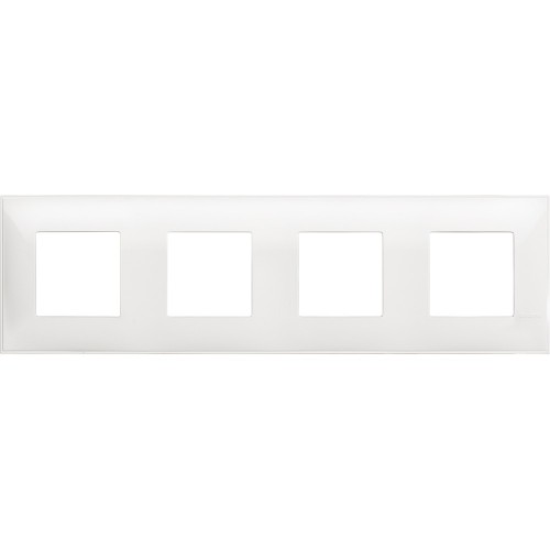 105000376 Bticino РАМКА-4 8М Classia БЯЛО R4802M4RW LEGRAND