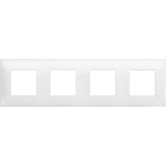 105000376 Bticino РАМКА-4 8М Classia БЯЛО R4802M4RW LEGRAND