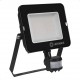 207813024 LED ПРОЖЕКТОР ЧЕР 50W+СЕНЗОР 4000K 5000lm IP65 - COMPACT - LEDVANCE