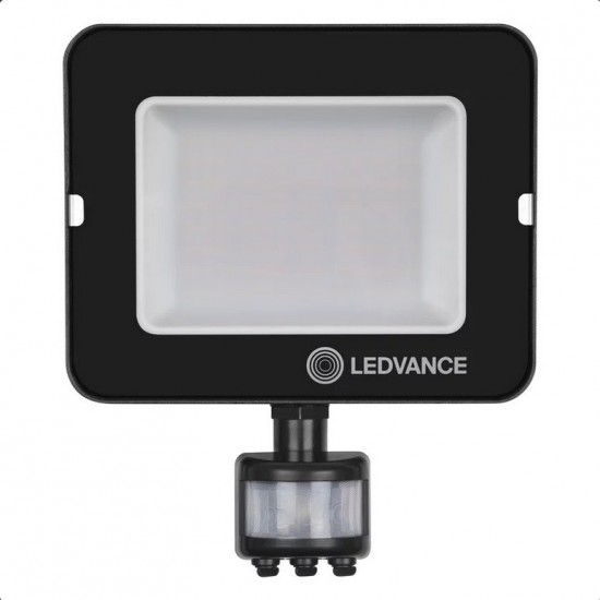 207813024 LED ПРОЖЕКТОР ЧЕР 50W+СЕНЗОР 4000K 5000lm IP65 - COMPACT - LEDVANCE