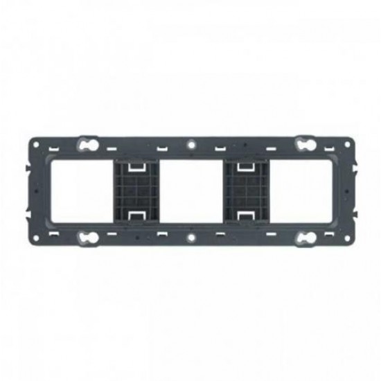 0148211 LEGRAND РАМКА ВИНТ 6/8М PRMOSAIC 80253
