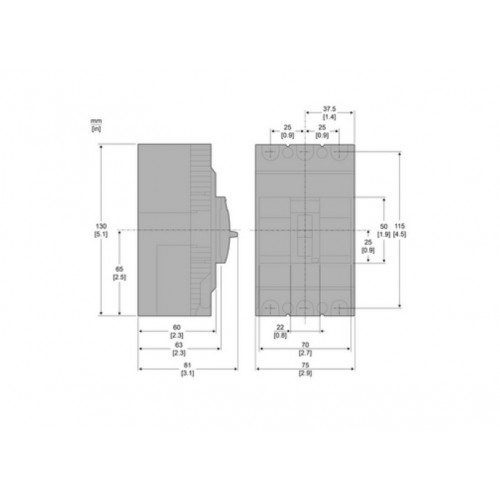 055006 ПРЕКЪСВАЧ ИЗИПАК 100A EZC100N3100 SCHNEIDER EASYPACT