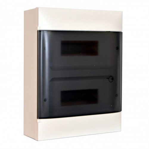 24573197 LEGRAND ТАП-24 В.М - ВЪНШЕН МОНТАЖ ПРОЗРАЧНА ВРАТА  2х12 Practibox S 135212 АПАРТАМЕНТНО ТАБЛО