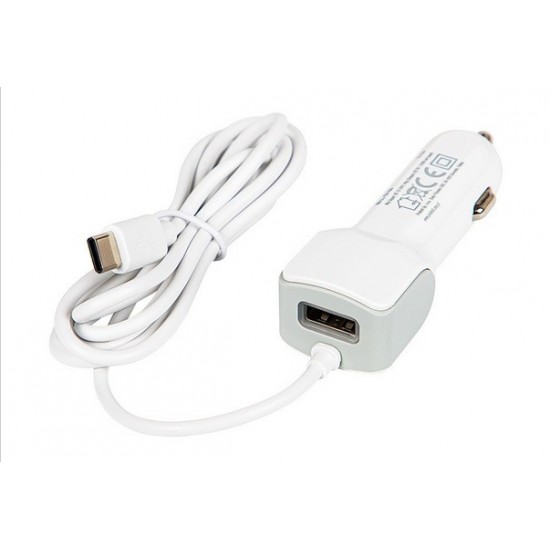 01473042 Зарядно за кола 5V 2,1A USB-C + USB гнездо, РАБОТНИ НА 12V-24V D21C