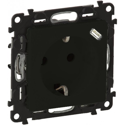 2400576365 VALENA LIFE МЕХ К-Т ШУКО+USB type C ЧЕРЕН МАТ 756335