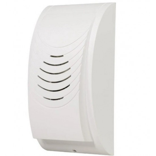 0148034 ЗВЪНЕЦ DNS-002/N 230V/11VA 80dB COMPACT BELL БЯЛ ZA0033