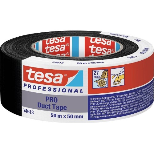 03176 ХОБИ ЛЕНТА PRO 48мм/50м. ЧЕРНА ТЕСА