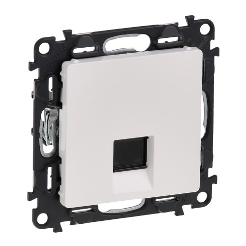 105000388 VALENA LIFE РОЗЕТКА КОМПЮТЪР 1XRJ45 STP Cat.6 БЯЛ МЕХАНИЗЪМ 753146 LEGRAND