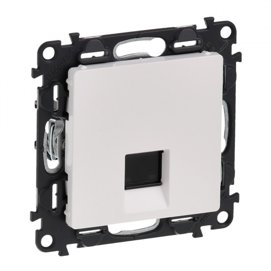 105000388 VALENA LIFE РОЗЕТКА КОМПЮТЪР 1XRJ45 STP Cat.6 БЯЛ МЕХАНИЗЪМ 753146 LEGRAND