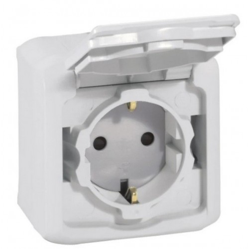 782393 FORIX ПКОМ КОНТАКТ ШУКО СИВ IP44 LEGRAND