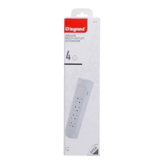 105000560 LEGRAND РАЗКЛОНИТЕЛ 4 - ЪГЛОВ - БЯЛО - БЕЗ КАБЕЛ Corner 694503 