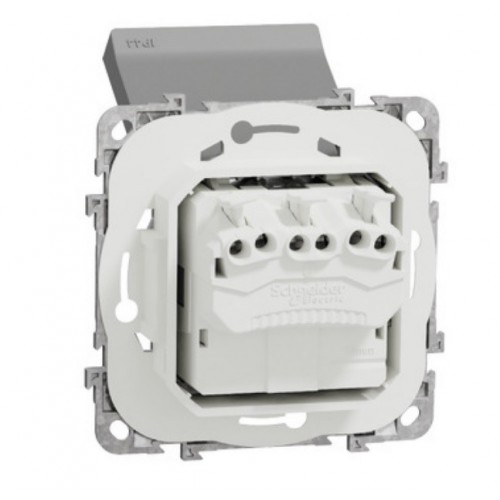 2400579380 NEW UNICA КОНТАКТ ШУКО С КАПАК IP44 АЛУМИНИЙ МЕХАНИЗЪМ С ДЕТСКА ЗАЩИТА NU508230