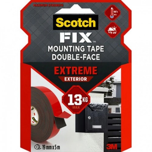 03165 ЛЕНТА 3М 19мм/5м. ДВОЙНО ЛЕПЯЩА Scotch-Fix EXTREME
