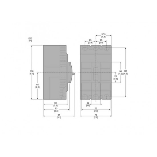 055004 ПРЕКЪСВАЧ ИЗИПАК 80А EZC100N3080 SCHNEIDER EASYPACT