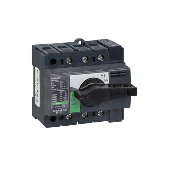055014 ТОВАРОВ ПРЕКЪСВАЧ РАЗЕДИНИТЕЛ 40A INS40 28900 SCHNEIDER
