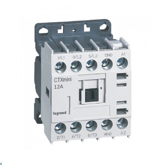 240060093 КОНТАКТОР МИНИ CTX3 12A 1NO 230V AC 417046 LEGRAND