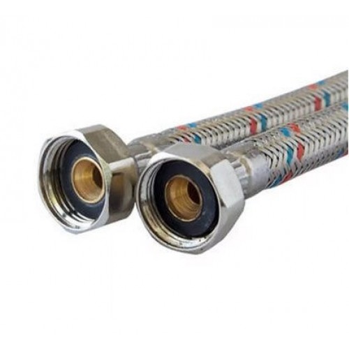 012002 МЕКА ВРЪЗКА F+F 1/2X1/2 ЖЖ - 20см.