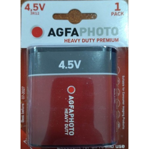 2410013562 БАТЕРИЯ 3R12 4,5V AGFAPHOTO