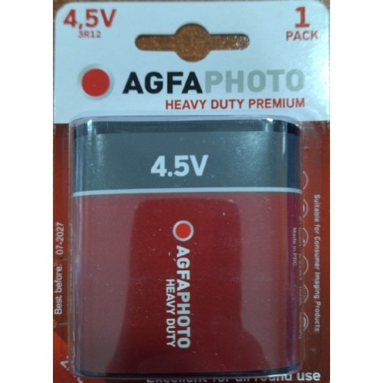 2410013562 БАТЕРИЯ 3R12 4,5V AGFAPHOTO