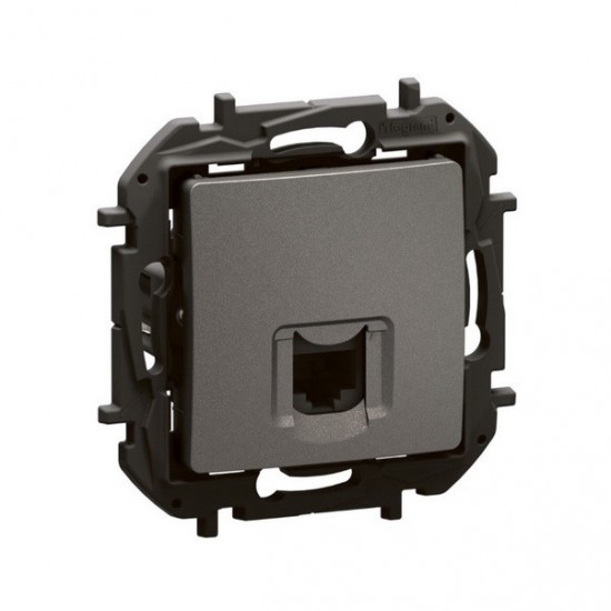 21033810 КОМПЮТЪР Розетка RJ45 UTP cat.5e Сив Niloe New NP4301MG