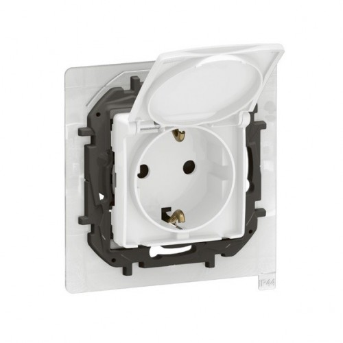 21034305 NEW NILOE КОНТАКТ ШУКО БЯЛ ПКОМ IP44 МЕХАНИЗЪМ NP3128WH