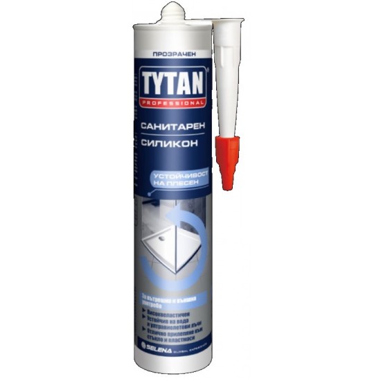 0321000273 TYTAN PROFESSIONAL Санитарен силикон – Прозрачен