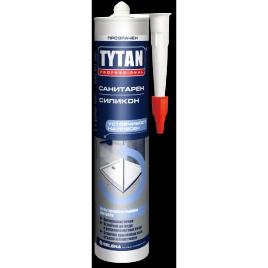 0321000273 TYTAN PROFESSIONAL Санитарен силикон – Прозрачен