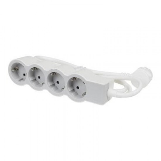 01479012 LEGRAND РАЗКЛОНИТЕЛ 4+3,0м КАБЕЛ БЯЛО/СИВО 694561

